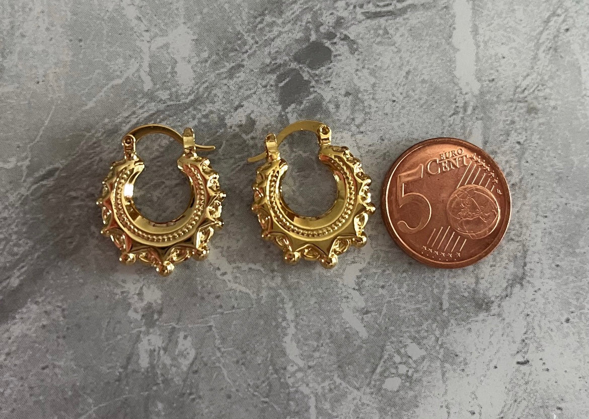 20mm Round Creoles