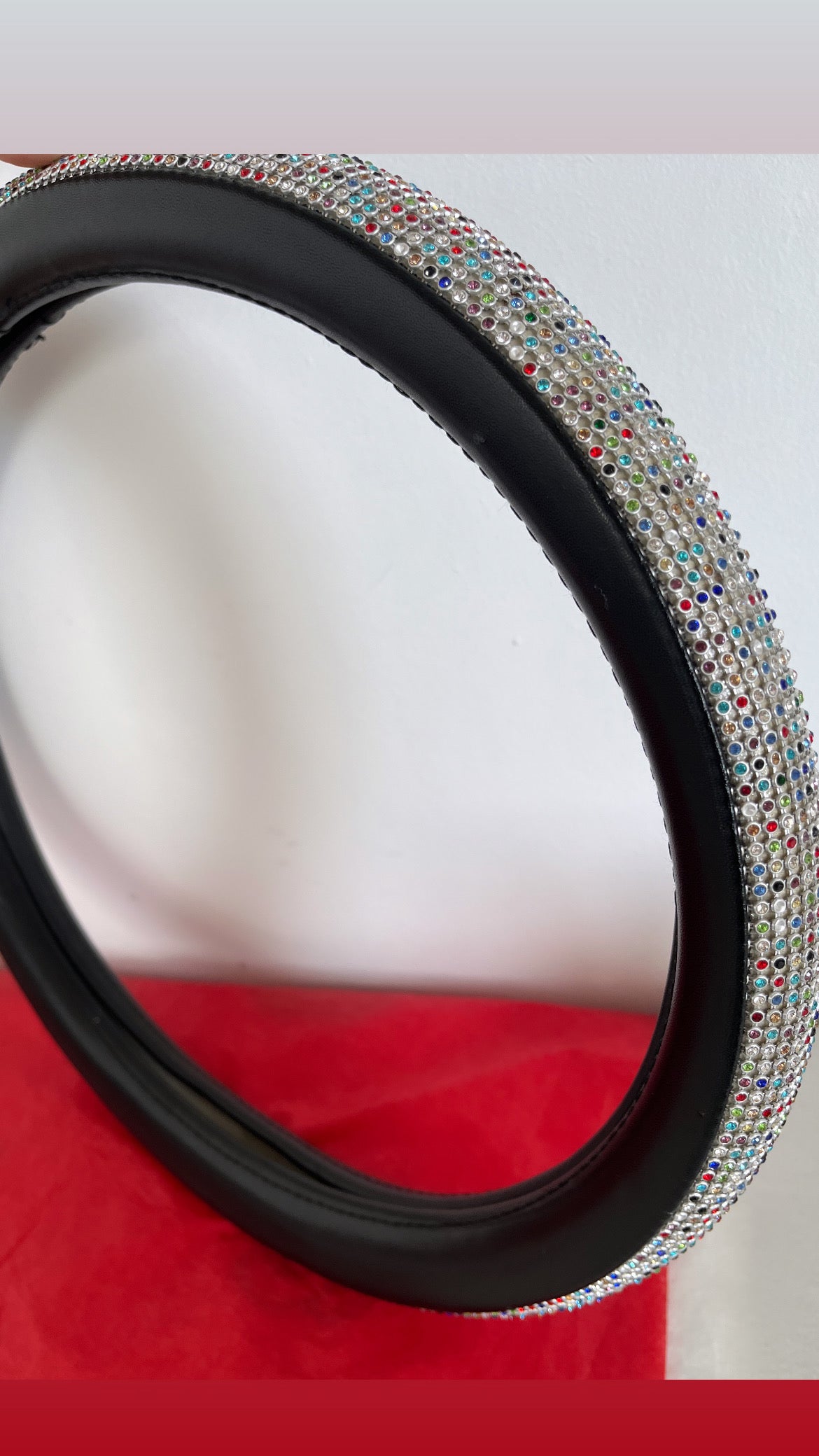Diamond Steering Wheel Cover