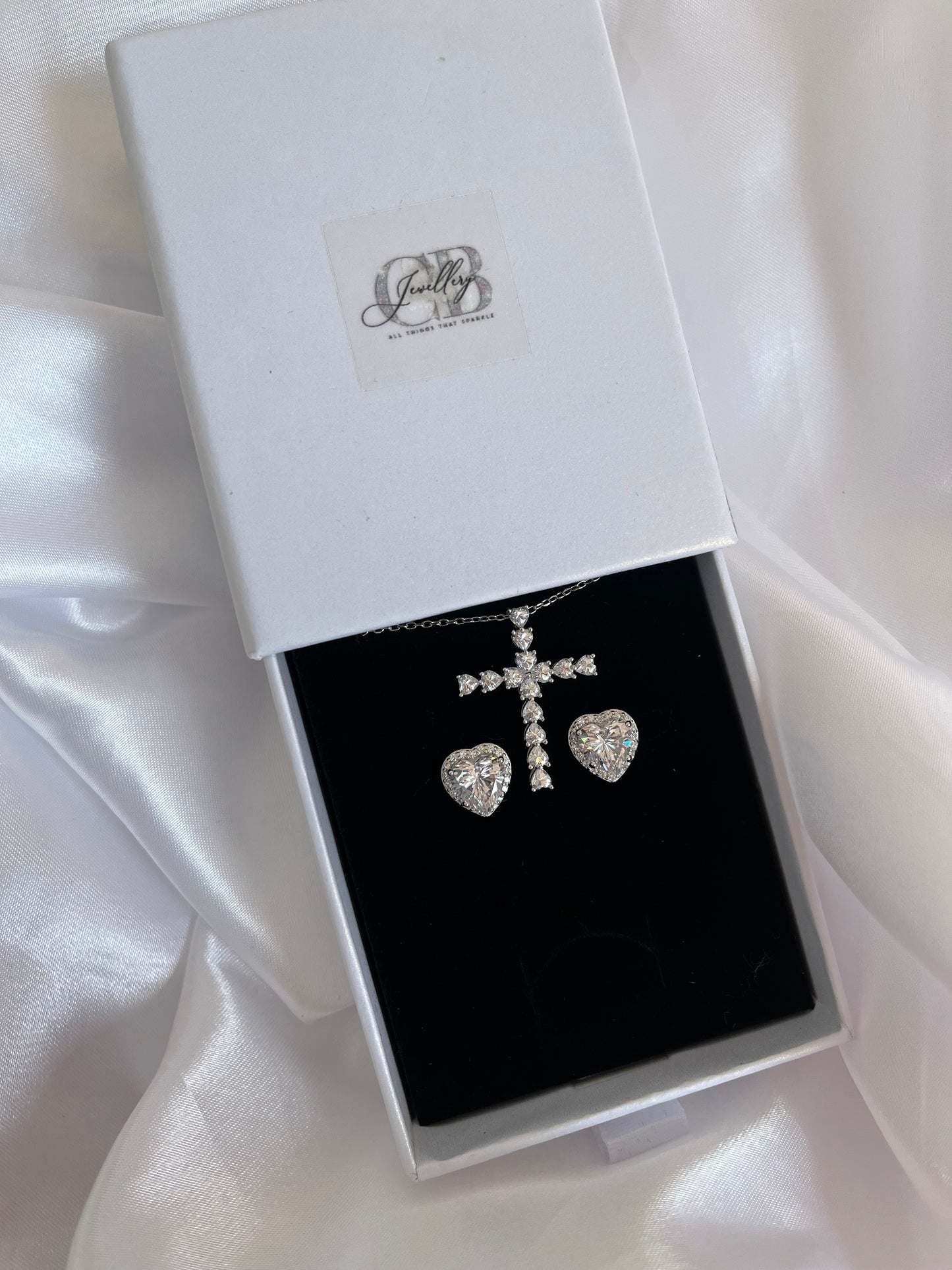 Sterling Silver Heart Set 02