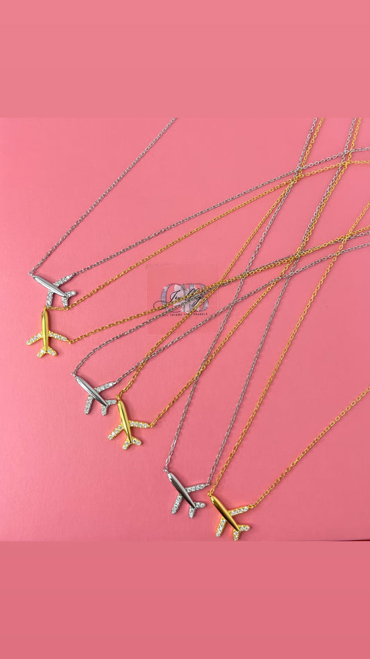 Sterling Silver Plane Set